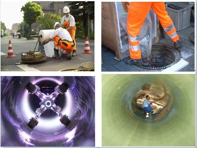 港口镇管道光固化修复