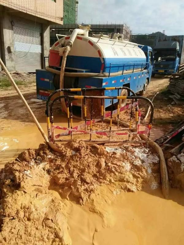 港口镇工地淤泥清淤