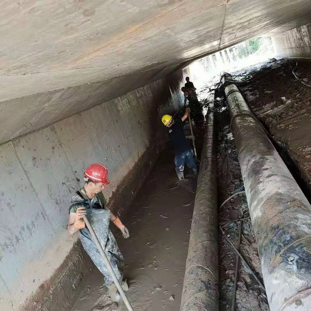 港口镇工业管道清淤